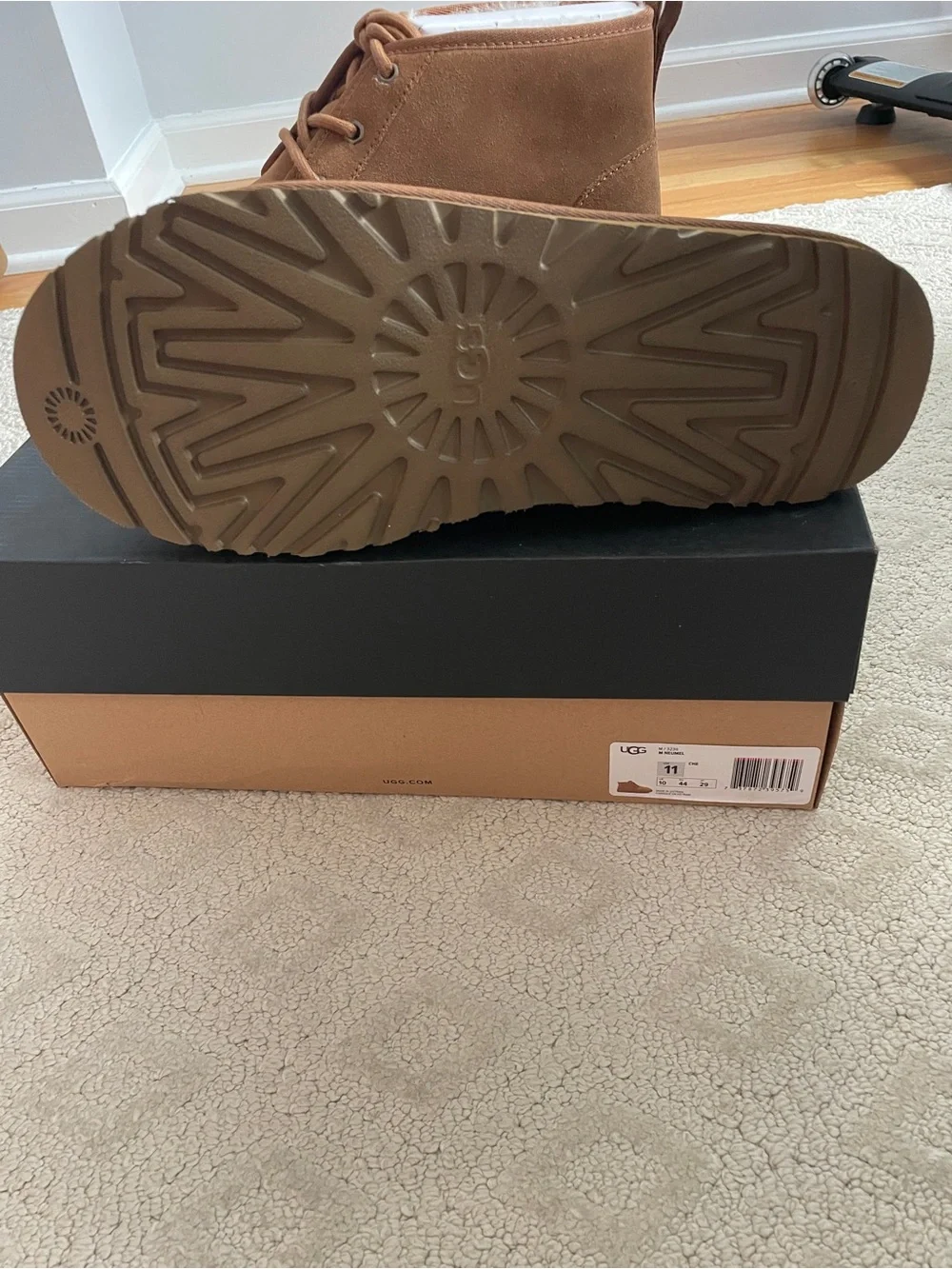 UGG Chestnut Suede Chukka Boots